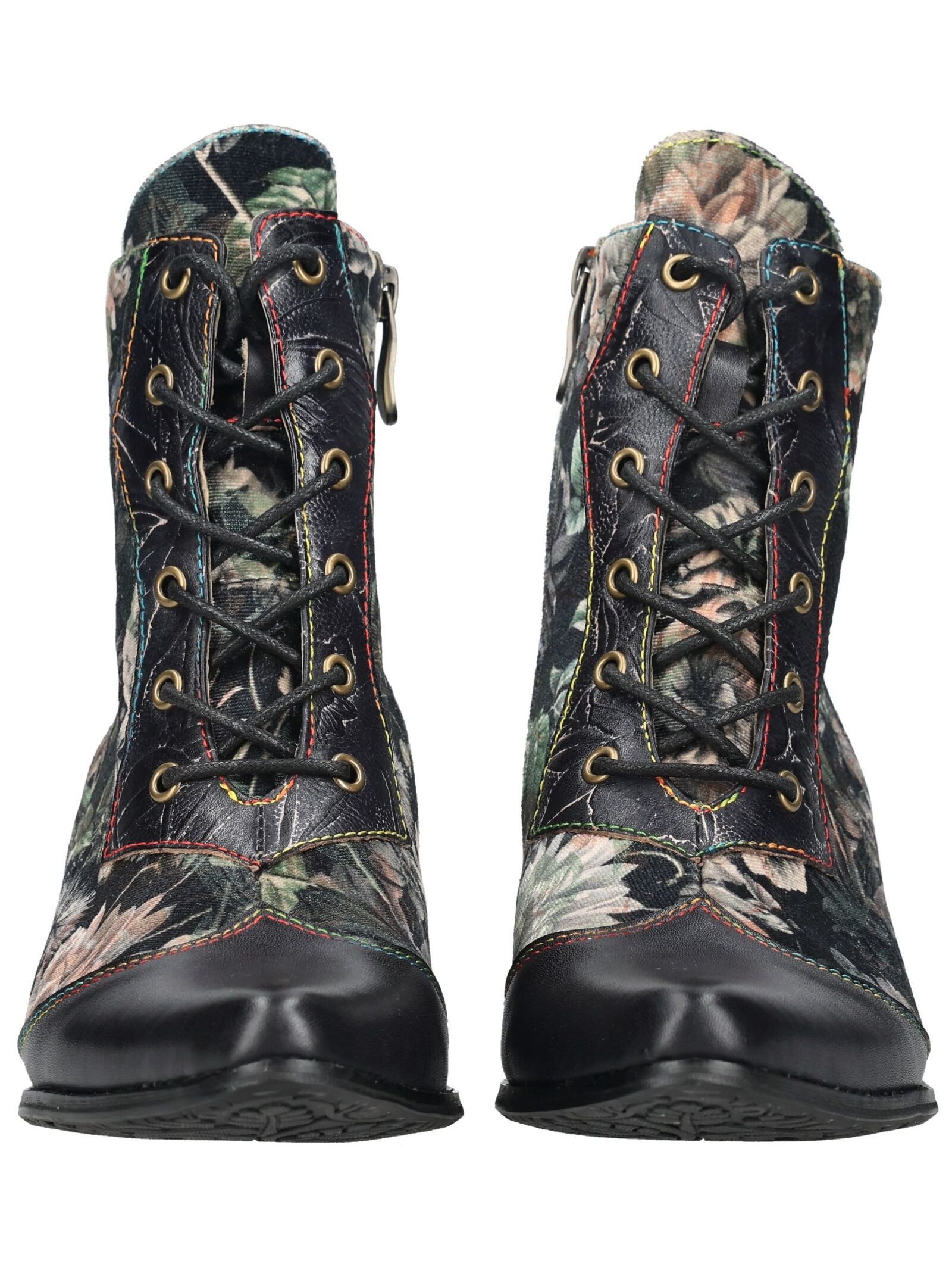 LAURA VITA LAURA VITA Stiefelette Leder/Textil Schnürstiefelette