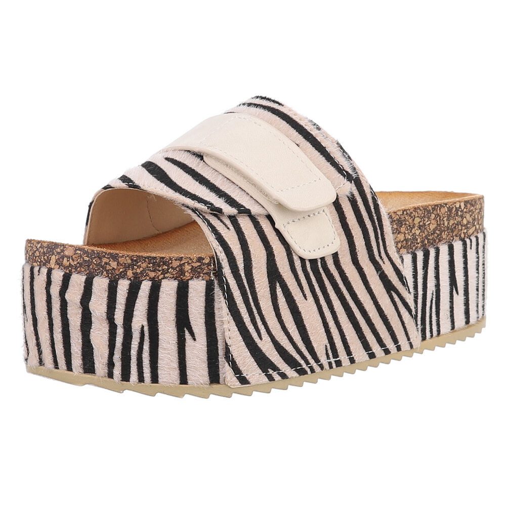 Ital-Design Bequeme Plattformsandalen für den Sommer günstig online kaufen