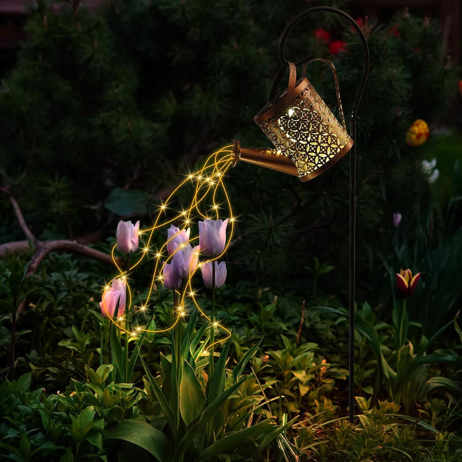 BlingBin LED Solarleuchte Solarlampen Solar Metall günstig online kaufen