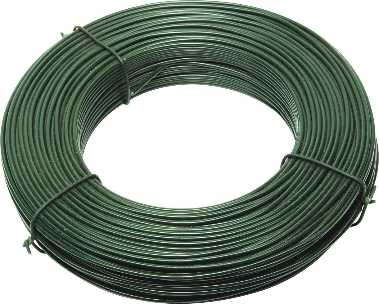 Floraworld Zaun-Eckverbinder Floraworld Bindedraht 50 m x 2 mm moosgrün