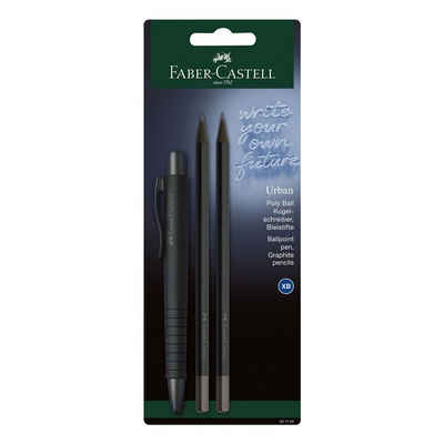 Faber-Castell Kugelschreiber Poly Ball Urban, Schreibset, dokumentenecht