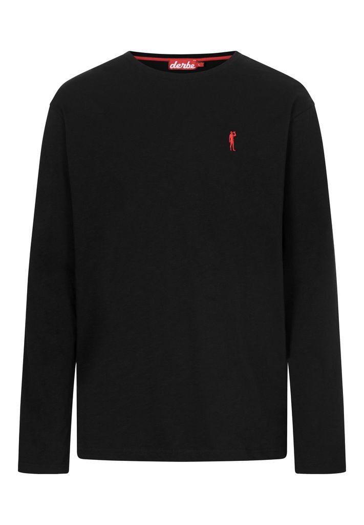 Derbe Langarmshirt Basic Kippes Herren Longsleeve (1-tlg)