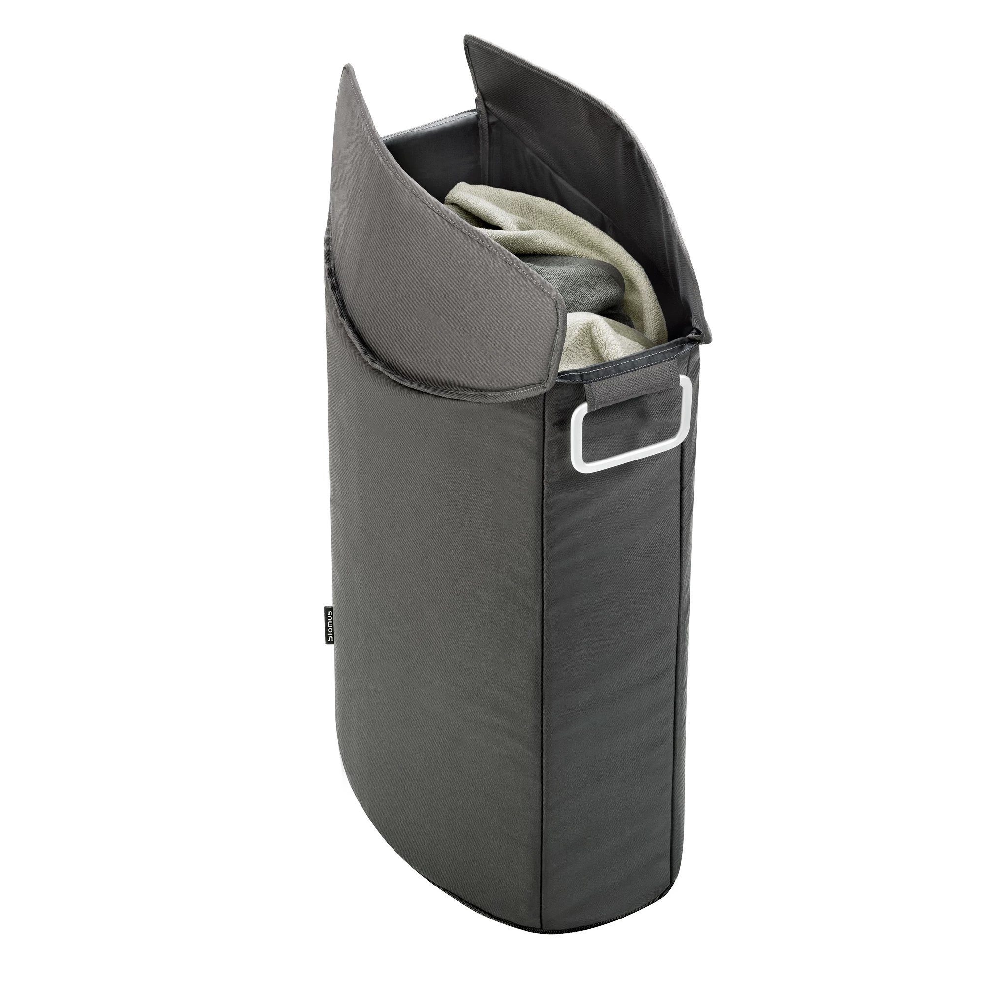 blomus Wäschesack -FRISCO- Moderner Design Wäschesammler: Schmal & Funktional, Designer, Großzügig, Modernes Design, Flexibel, 65 Liter