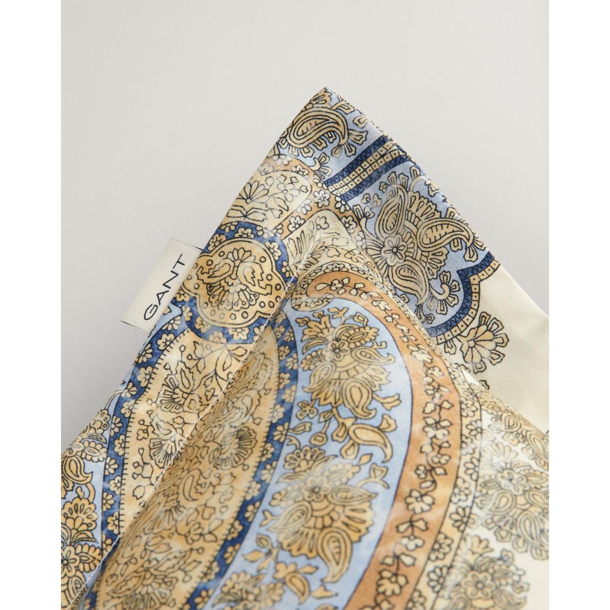 Gant Kissenhülle Gant Home Kopfkissenbezug mit Reißverschluss Sateen Paisley Mild White