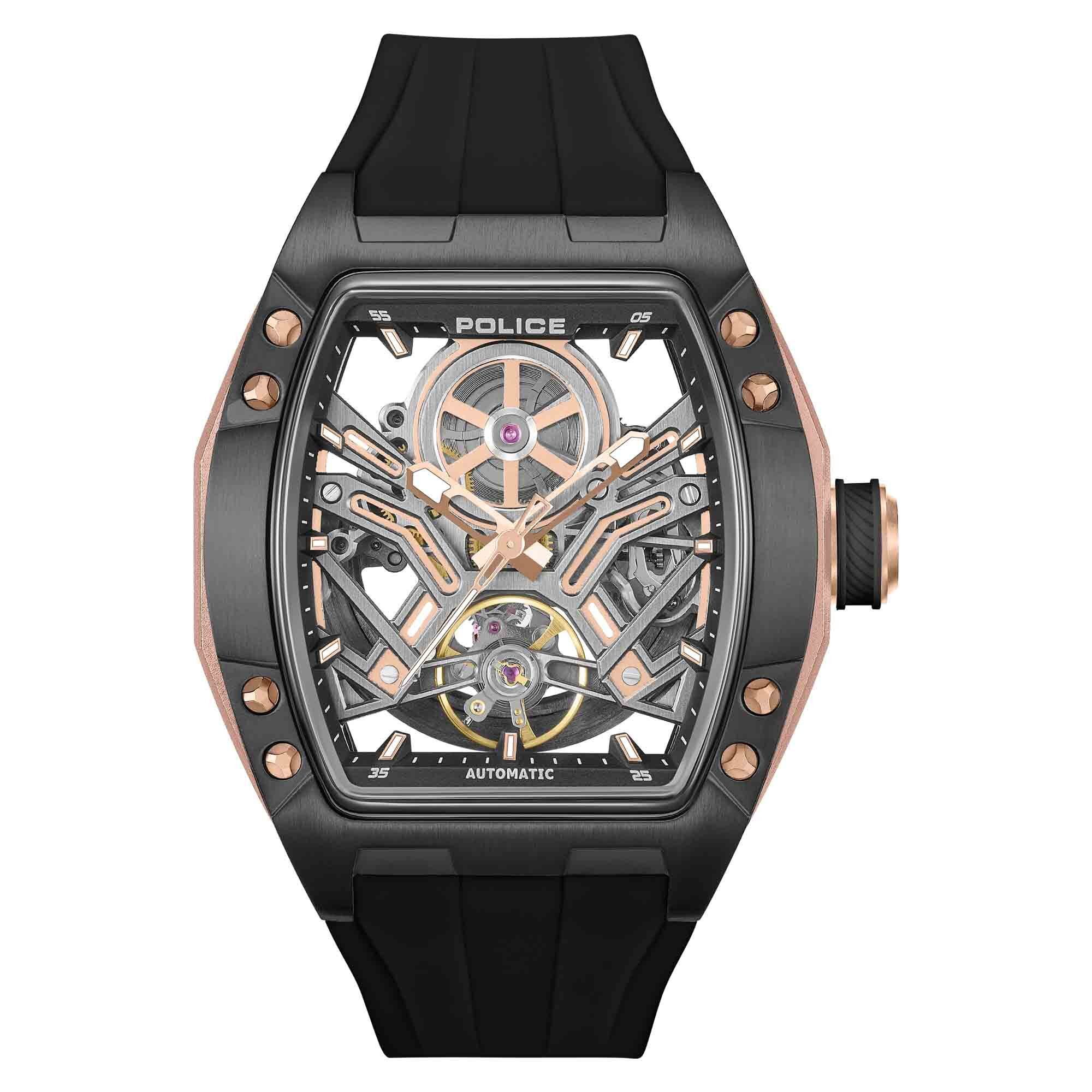 Police Automatikuhr Automatikuhr Herrenuhr 42 mm Automatik Herren günstig online kaufen