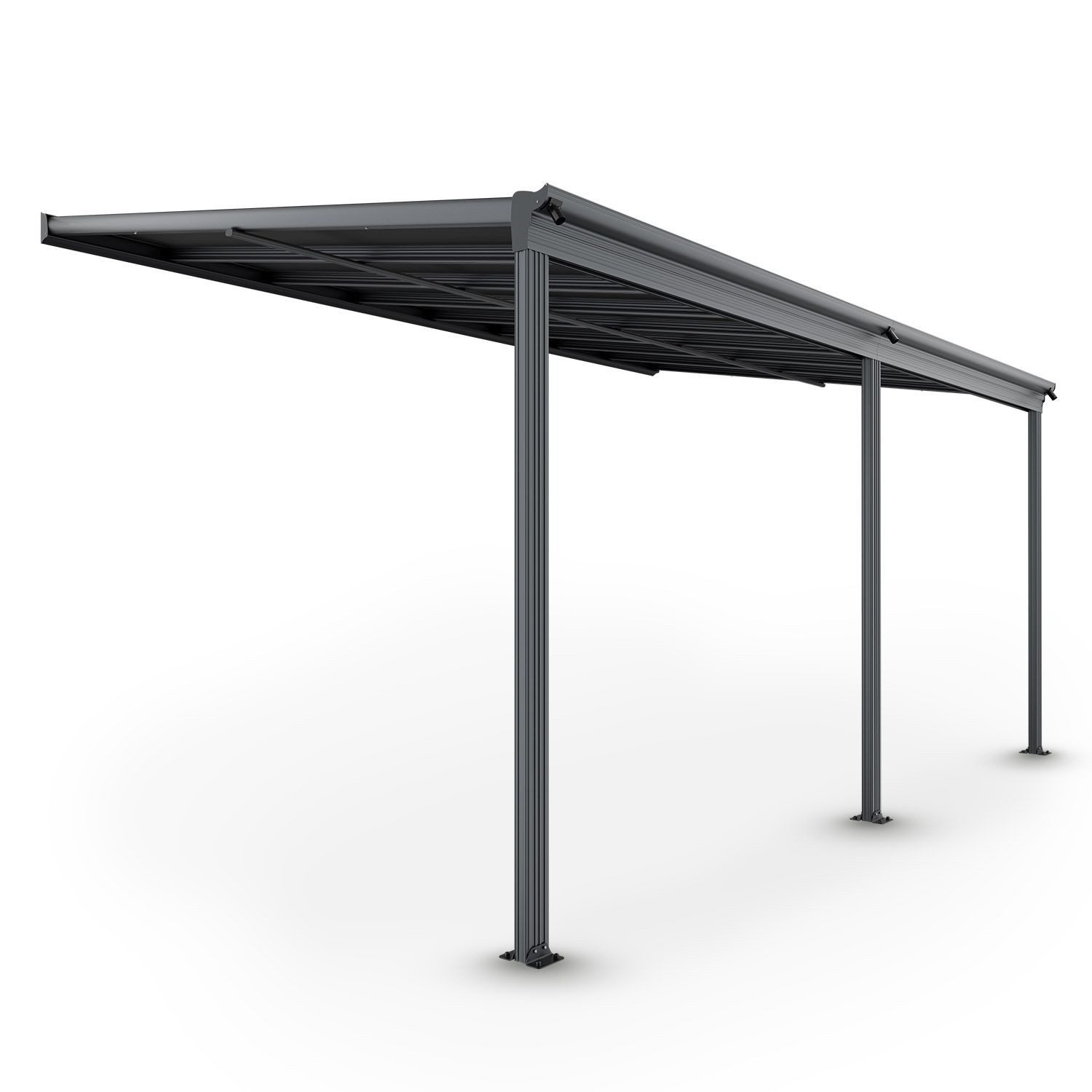 Juskys Terrassendach Borneo, 5x3 m, Regen- günstig online kaufen