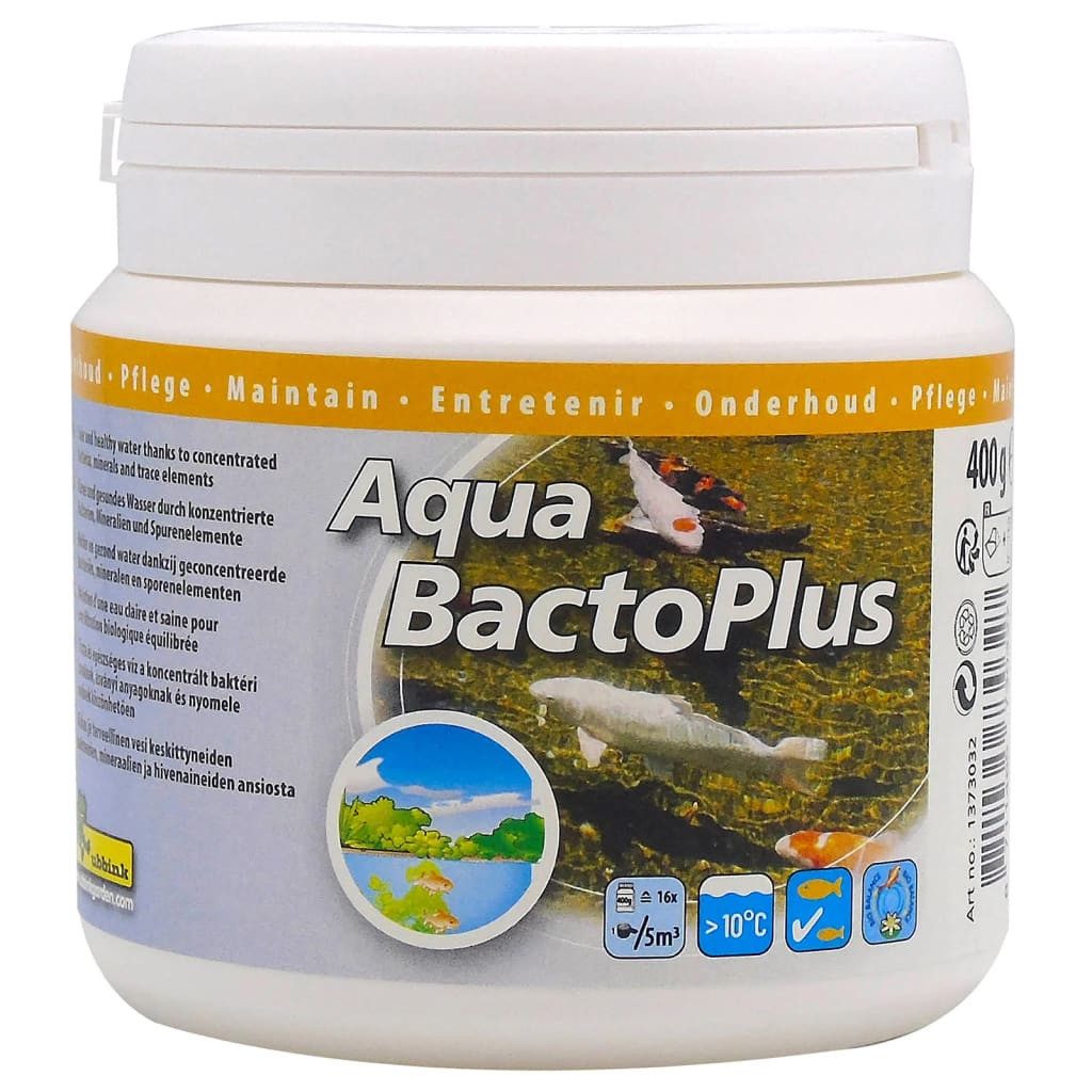 Filterpumpe Teich-Wasseraufbereiter Aqua Bacto Plus 400g für 80000L