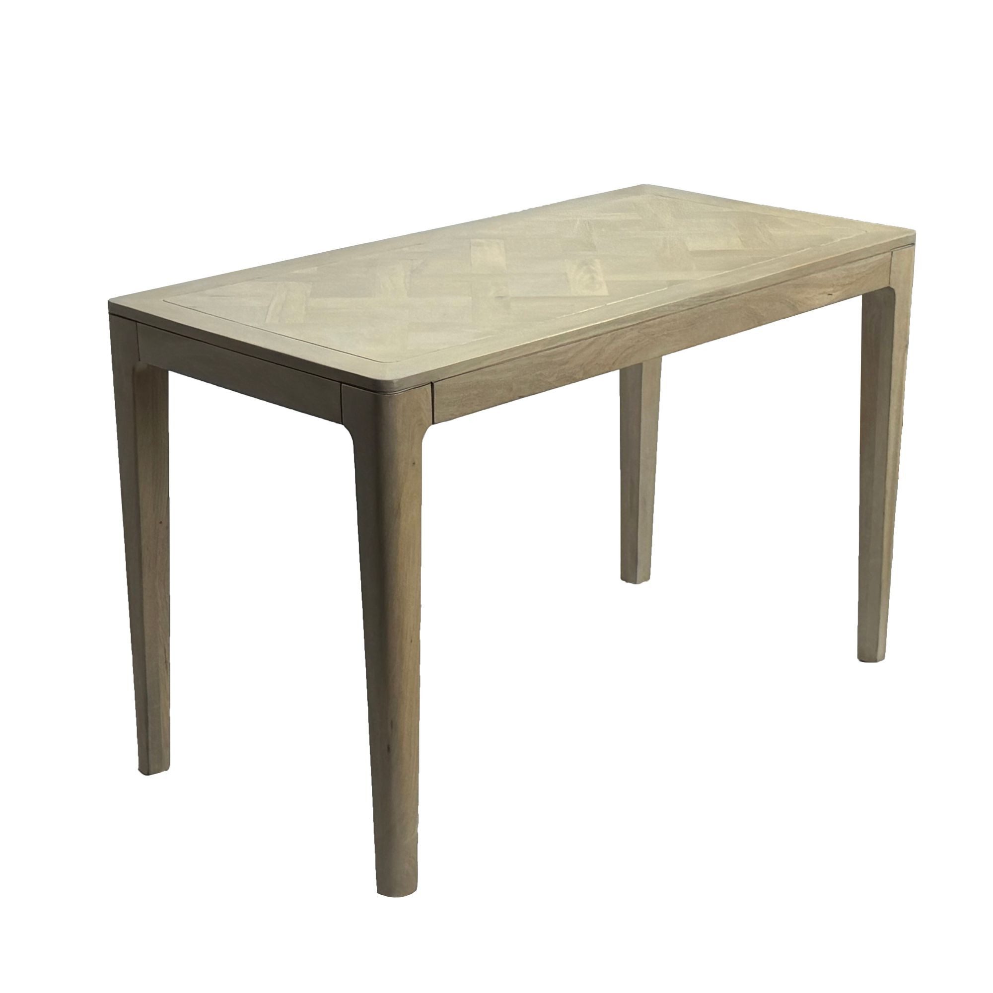 Wohnling Esstisch WL7.591 Esszimmertisch Küchentisch 6 Personen Holztisch Esszimmer weiß (Natürliches Holzdesign mit klarer Form), Kompakte Tischlösung für kleine Essbereiche