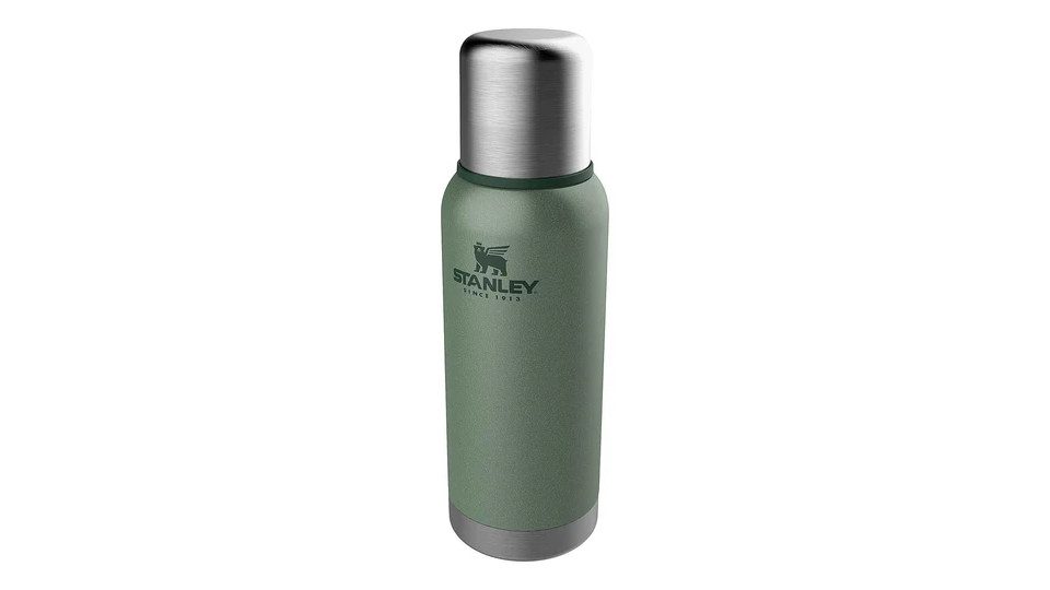 Thermoflasche Stanley Adventure Vacuum Bottle 0,73 Liter Isolierflasche in grün