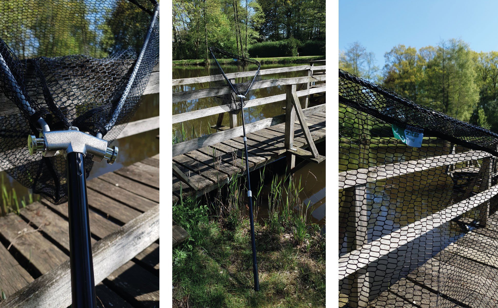 Angelkescher Gummiert Zite & Teleskopierbar 250cm, Großer Hammerkopf