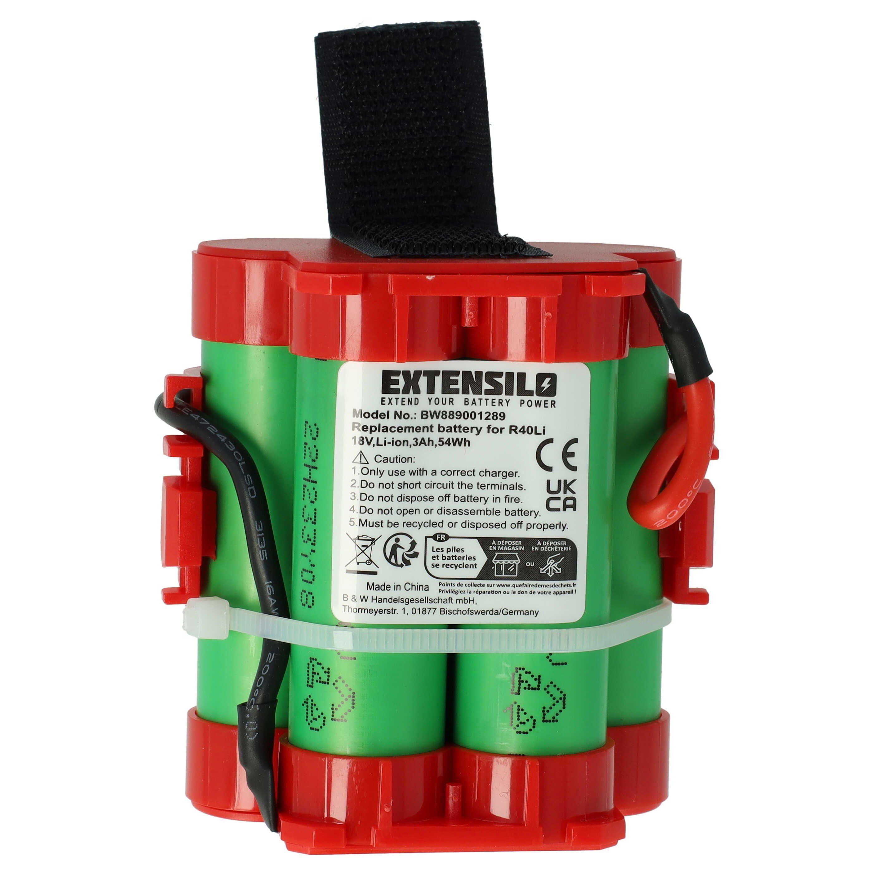 Extensilo passend für Flymo 1200R 2018 Rasenmäher / Mähroboter (3000