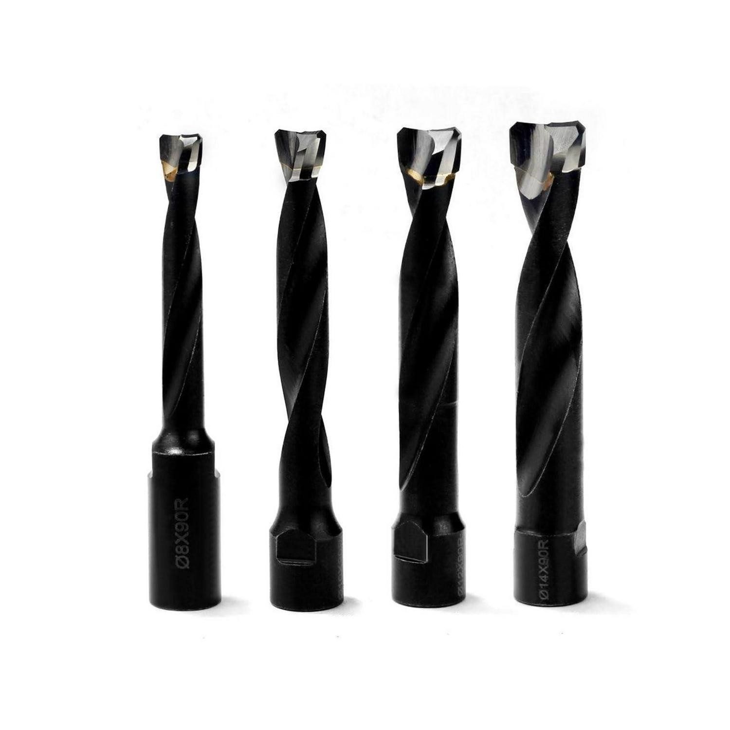 LuxusKollektion Fräser-Set Oberfräser Fräser Set 14mm Schaft Hartmetall