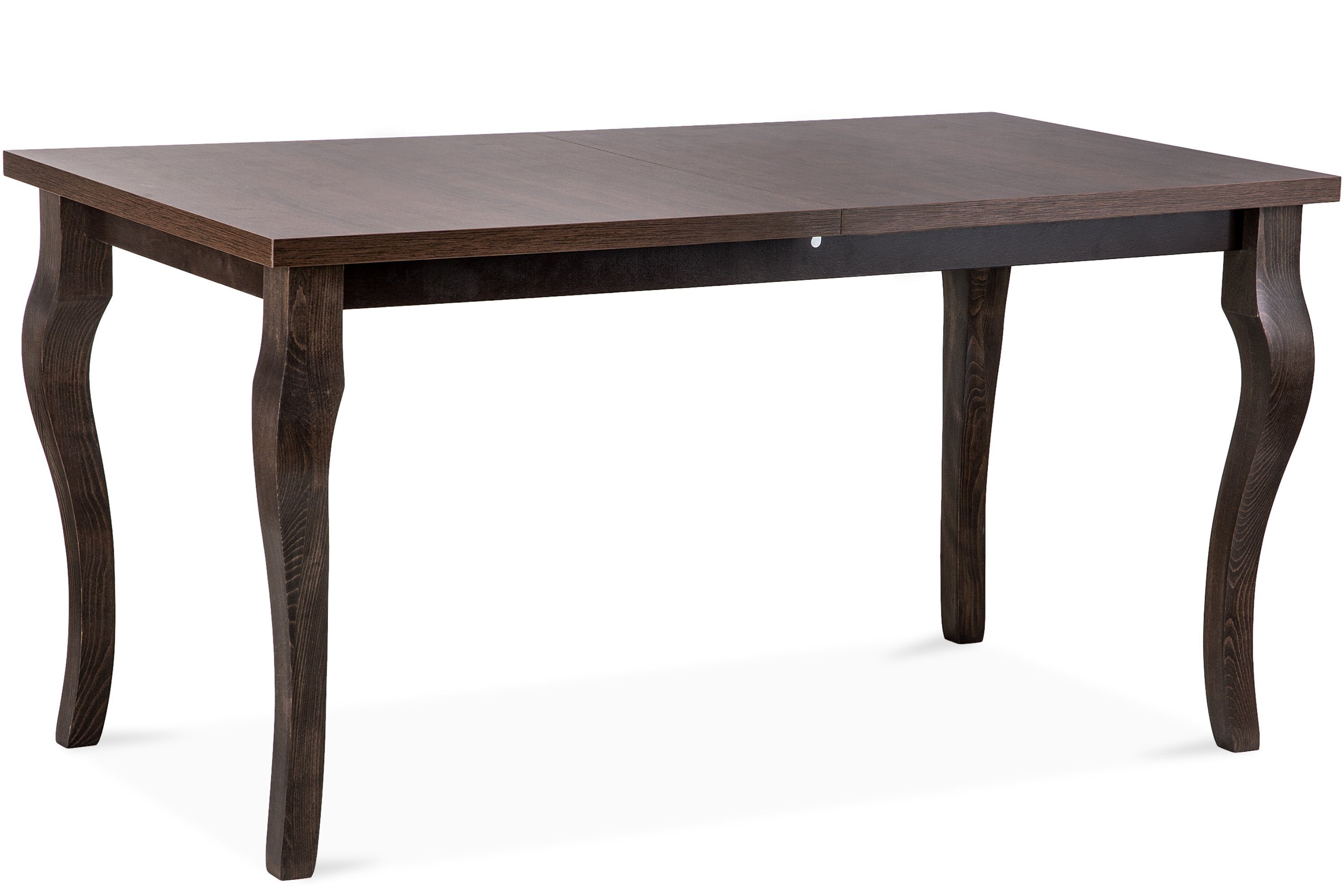 KONSIMO® Esstisch CABIO Esszimmertisch Küchentisch 150x80cm, ausziehbar bis 190cm, rechteckig