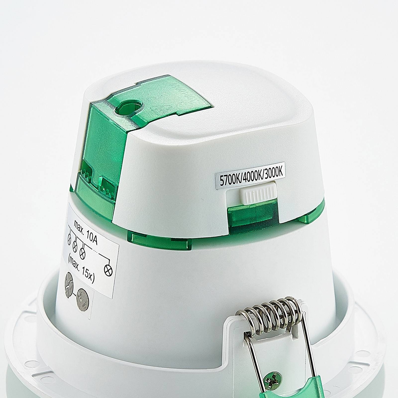 Arcchio Deckenleuchte Katerin, Nicht enthalten, 1 x 9 W LED, Farbwechsel warmweiß / tageslicht