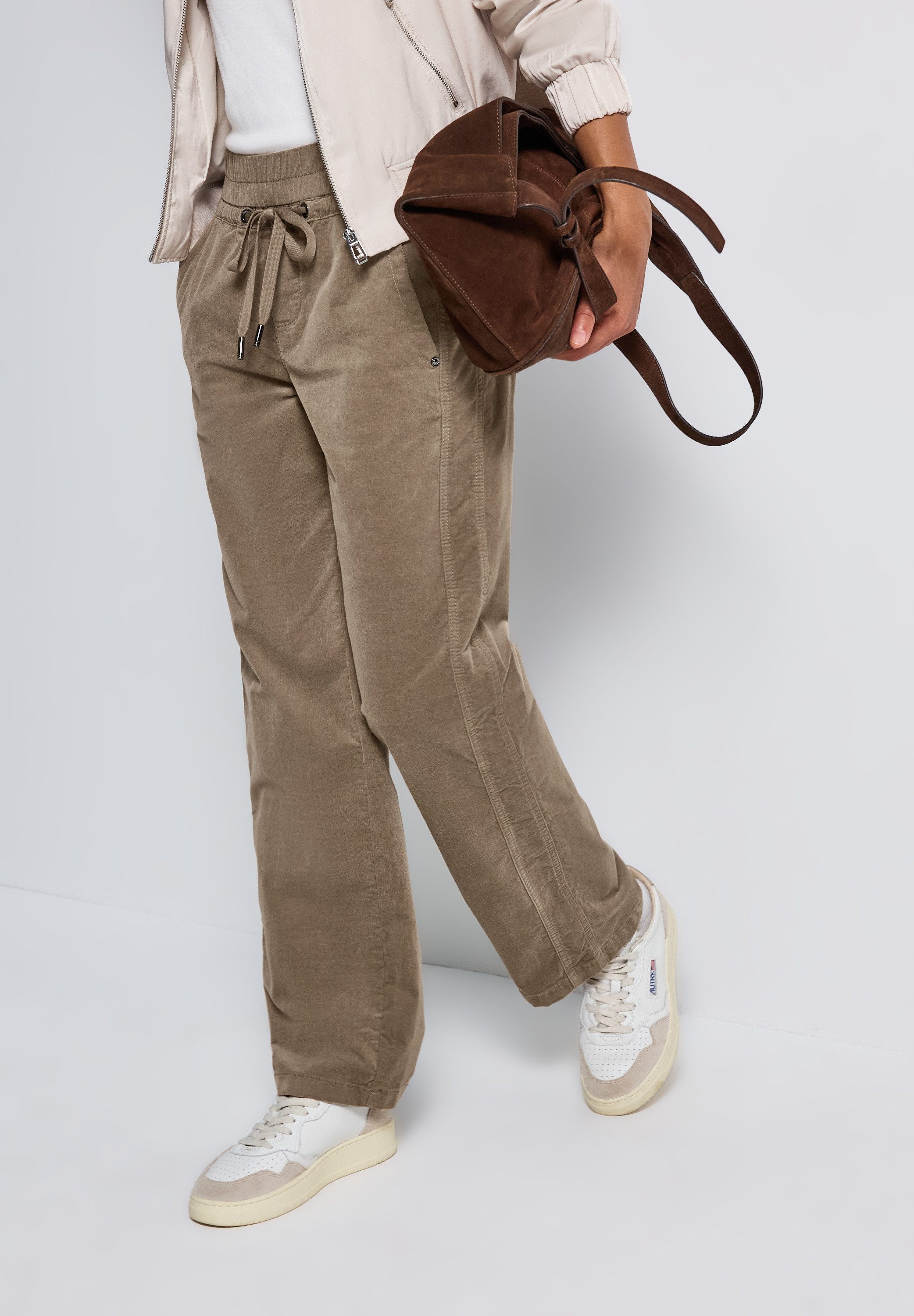 STREET ONE Cordhose in Cord-Optik