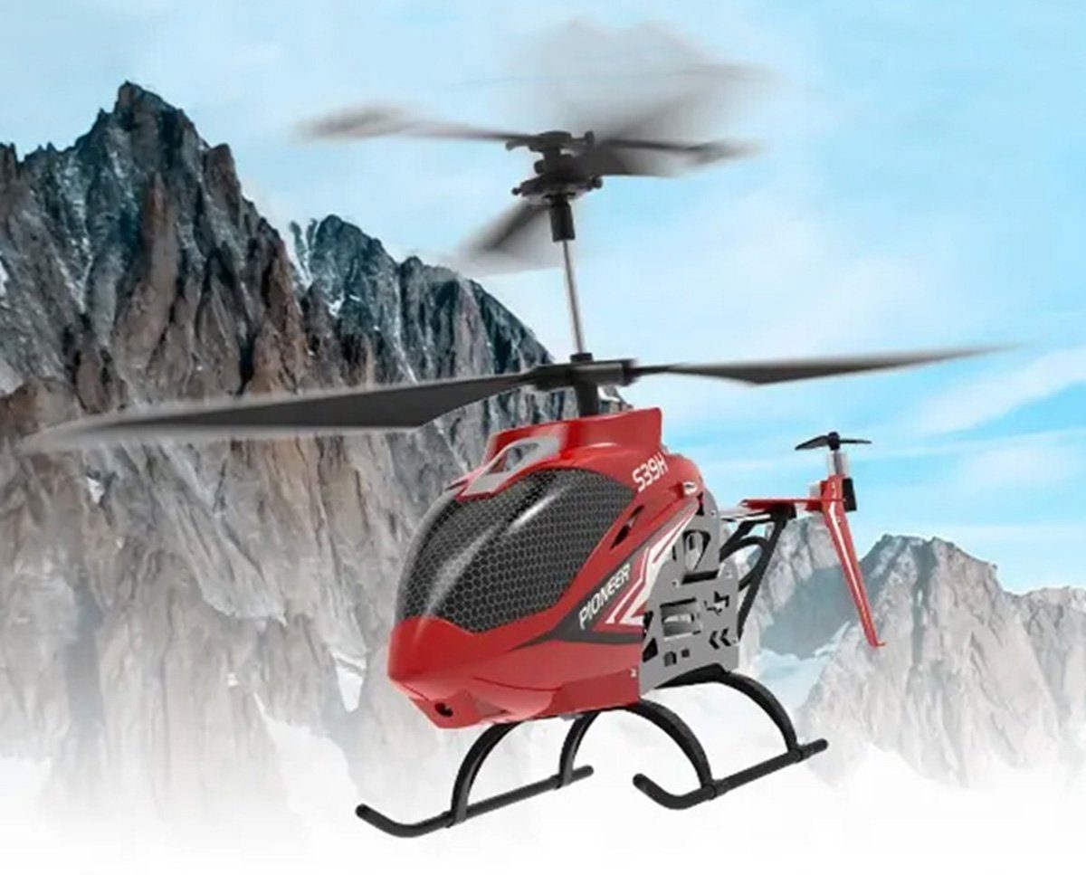 efaso RC-Helikopter SYMA S39H ferngesteuerter Helikopter 3-Kanal - 33cm RC  Hubschrauber, Auto. Start-&Landen / Höhe-Halten / Gyroskop / 2-Speed-Modi