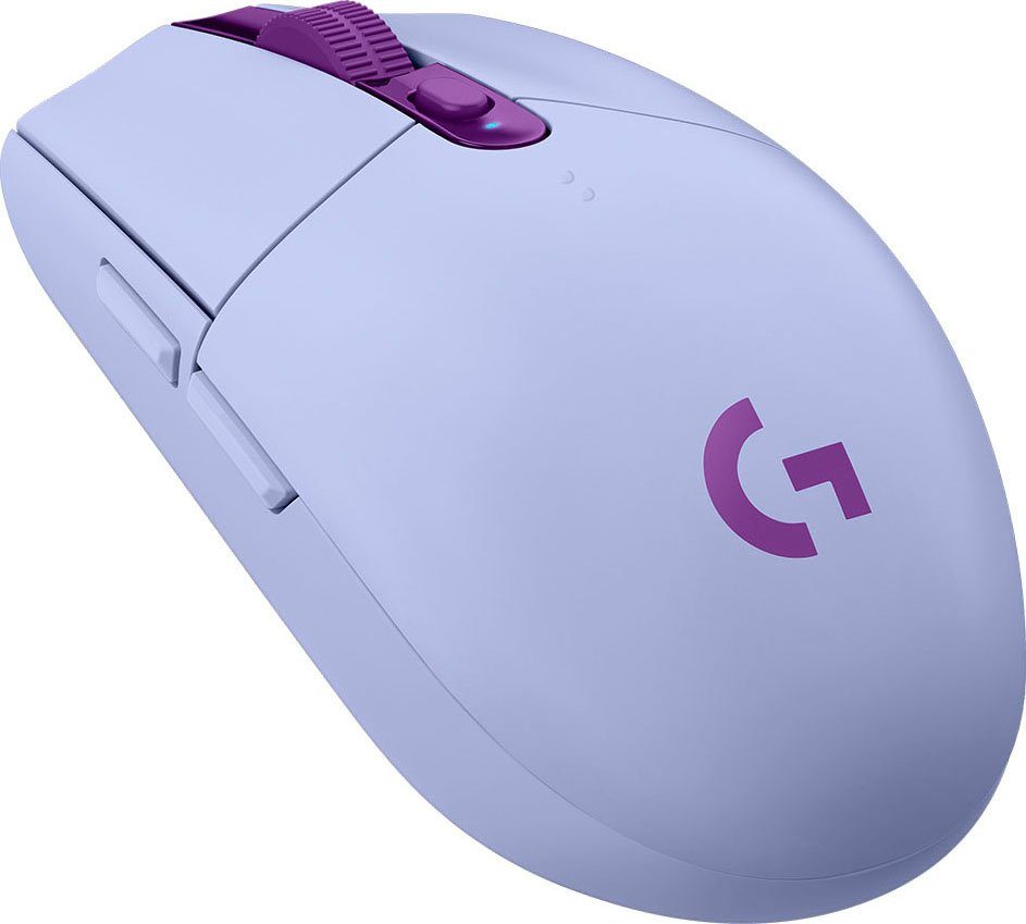 Logitech G (RF violett G305 Wireless) Gaming-Maus