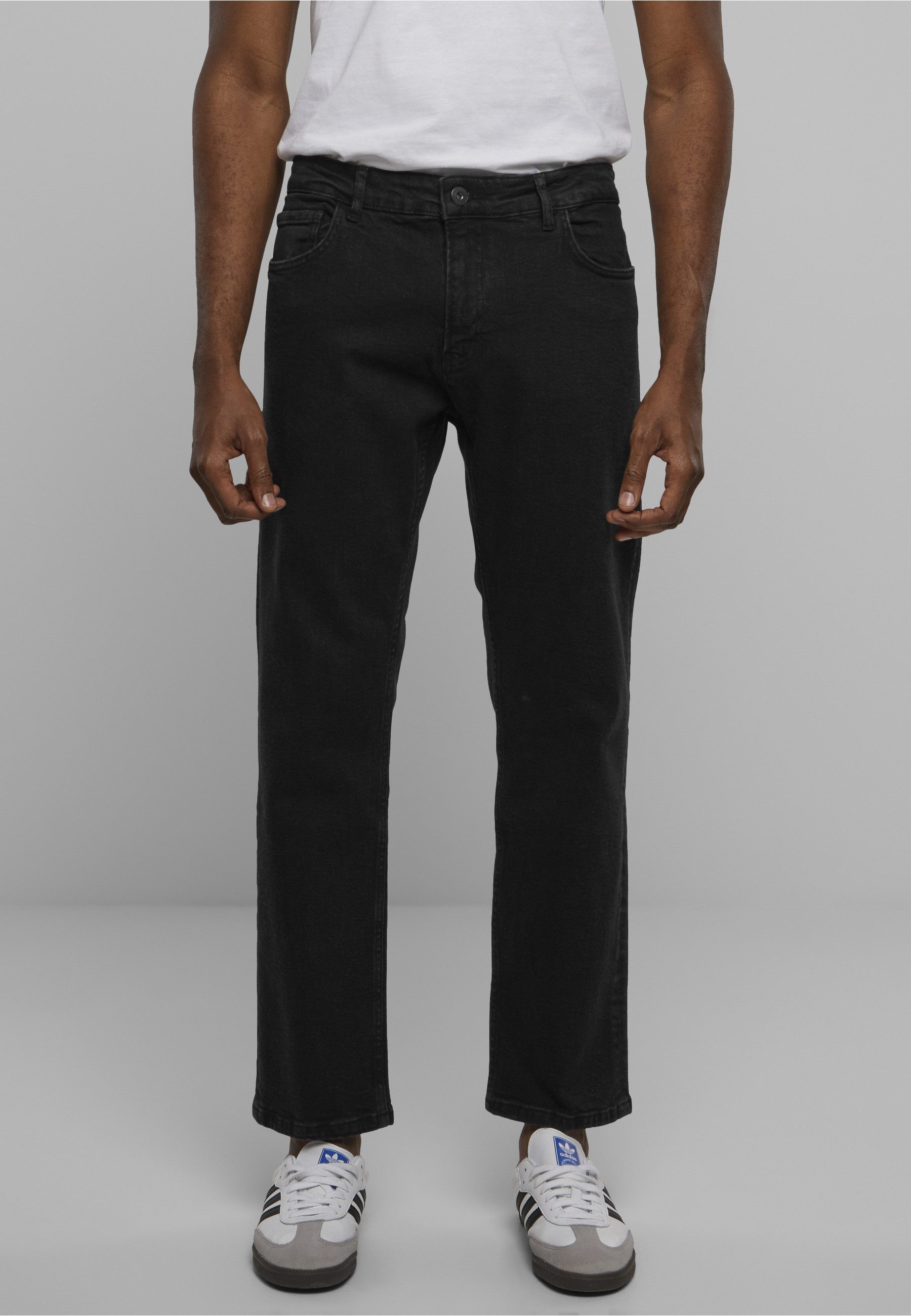 2Y Premium Bequeme Jeans 2Y Premium Herren 2Y Basic Straight Fit Denim (1-tlg)