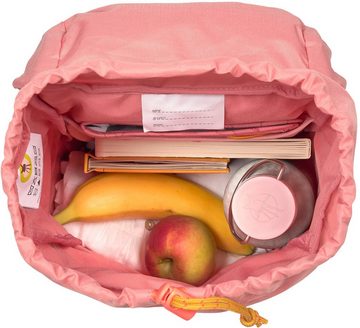 LÄSSIG Kinderrucksack Adventure, rose, Mini Backpack, inkl. Sitzunterlage; PETA-approved vegan; aus recyceltem Material