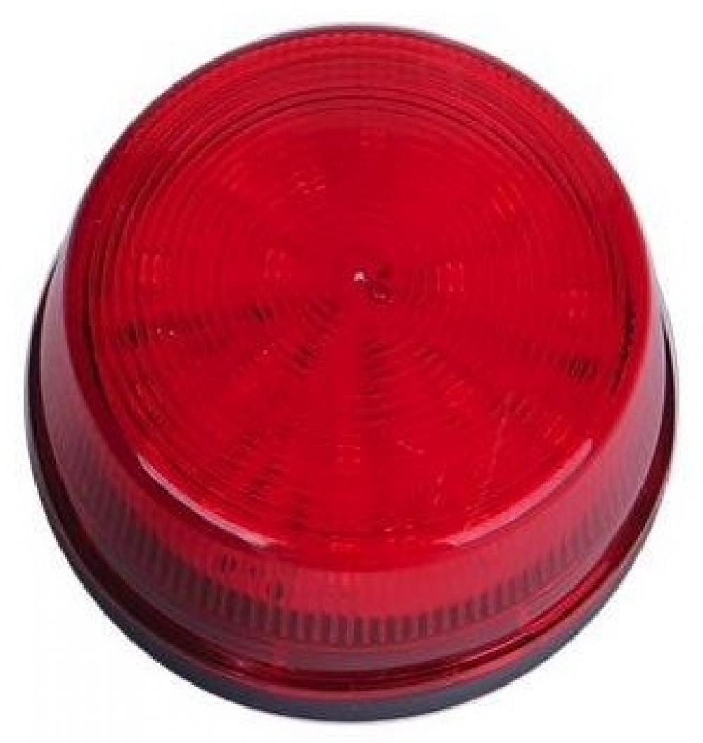 Sensor LED Signalleuchte, blinkend, ø70mm, 12V DC - Farbe: rot