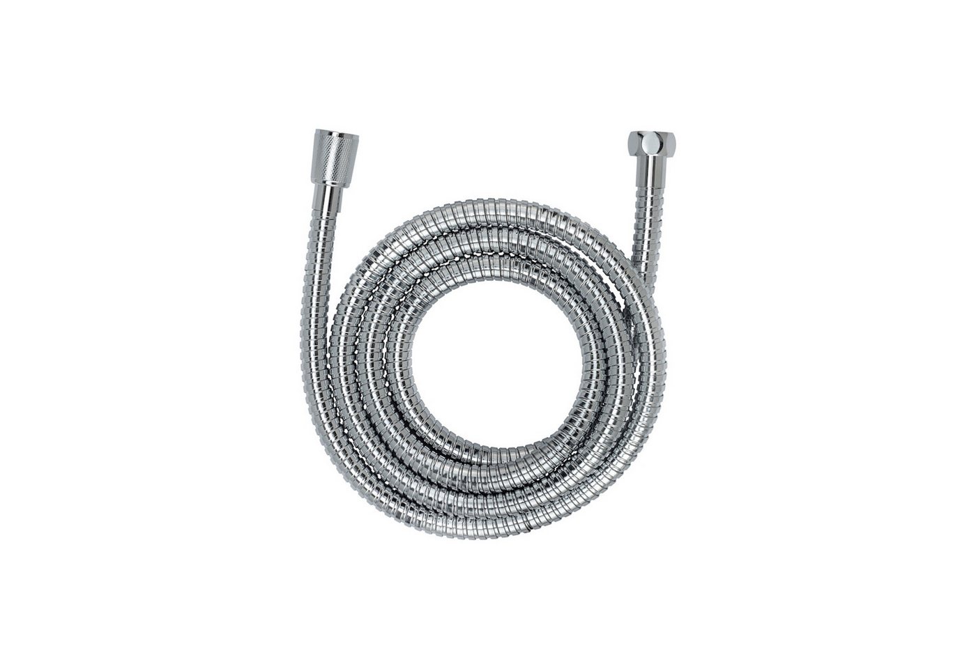 WENKO Kraftstoff-Filterkopf WENKO Duschschlauch EDS 200cm Silber glänzend KTW brass Duschschläuche