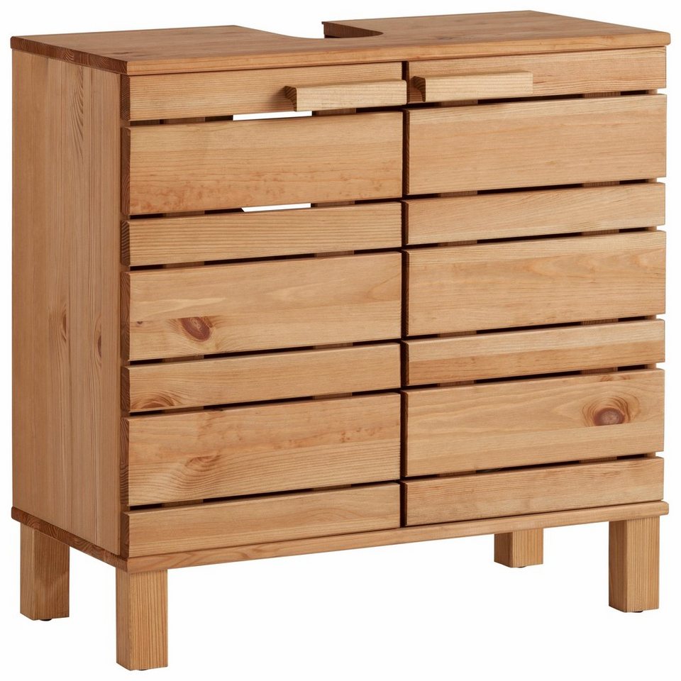 welltime Waschbeckenunterschrank »Jossy«, aus Massivholz, Breite 60 cm online kaufen | OTTO welltime Waschbeckenunterschrank »Jossy«, aus Massivholz, Breite 60 cm online kaufen | OTTO