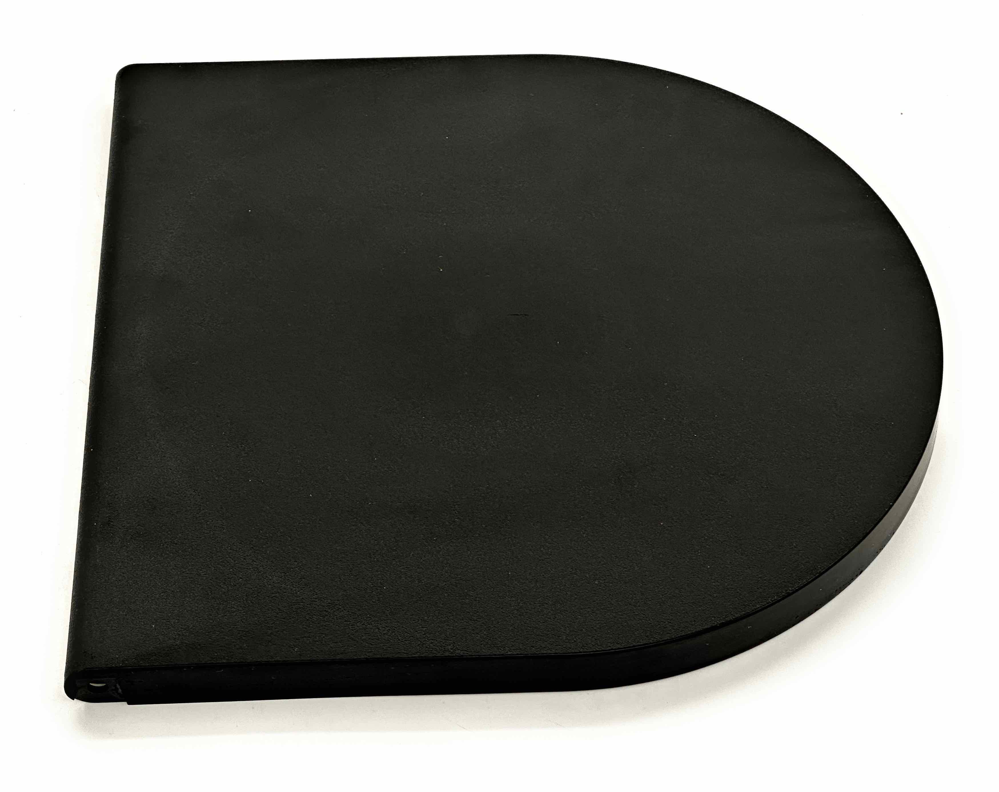 Naber Einbaumülleimer WESCO® Ersatzdeckel, Rondo Klassikline schwarz, Durchmesser 247 mm