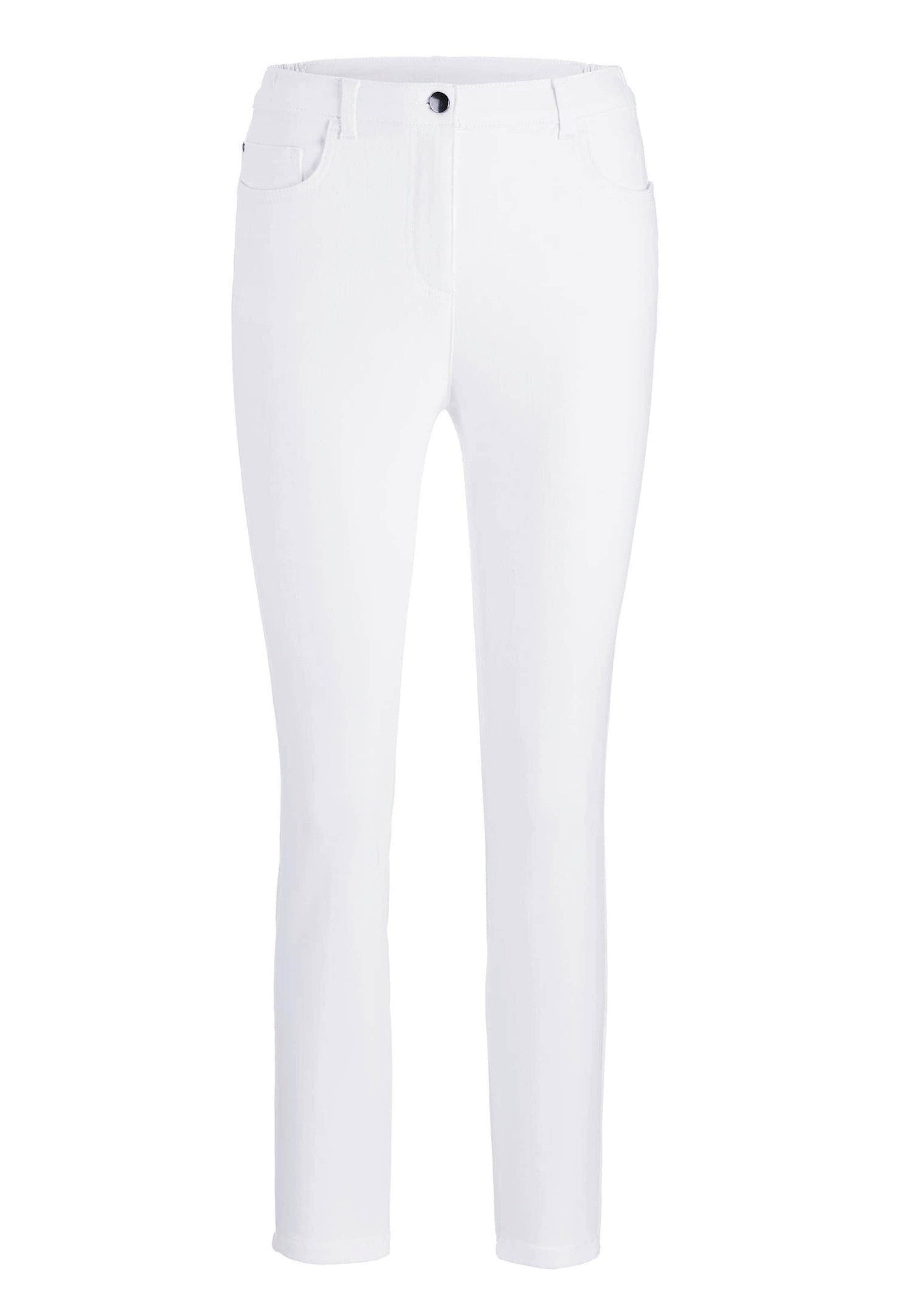7/8-Hose Slim Fit Jeans BELLA mit Dehnbund