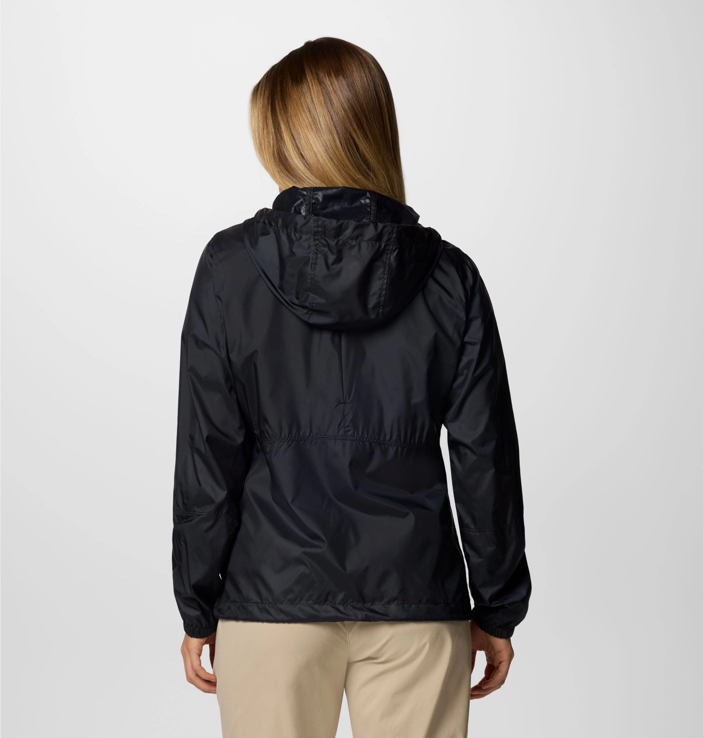Columbia Windbreaker für Wandern, Trekking und Laufen, mit Kapuze und Kordelzug