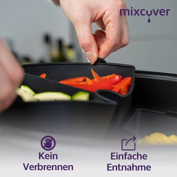 Mixcover Küchenmaschinen-Adapter mixcover Garraumteiler (viertel) für Bosch Cookit Dampfgarraum