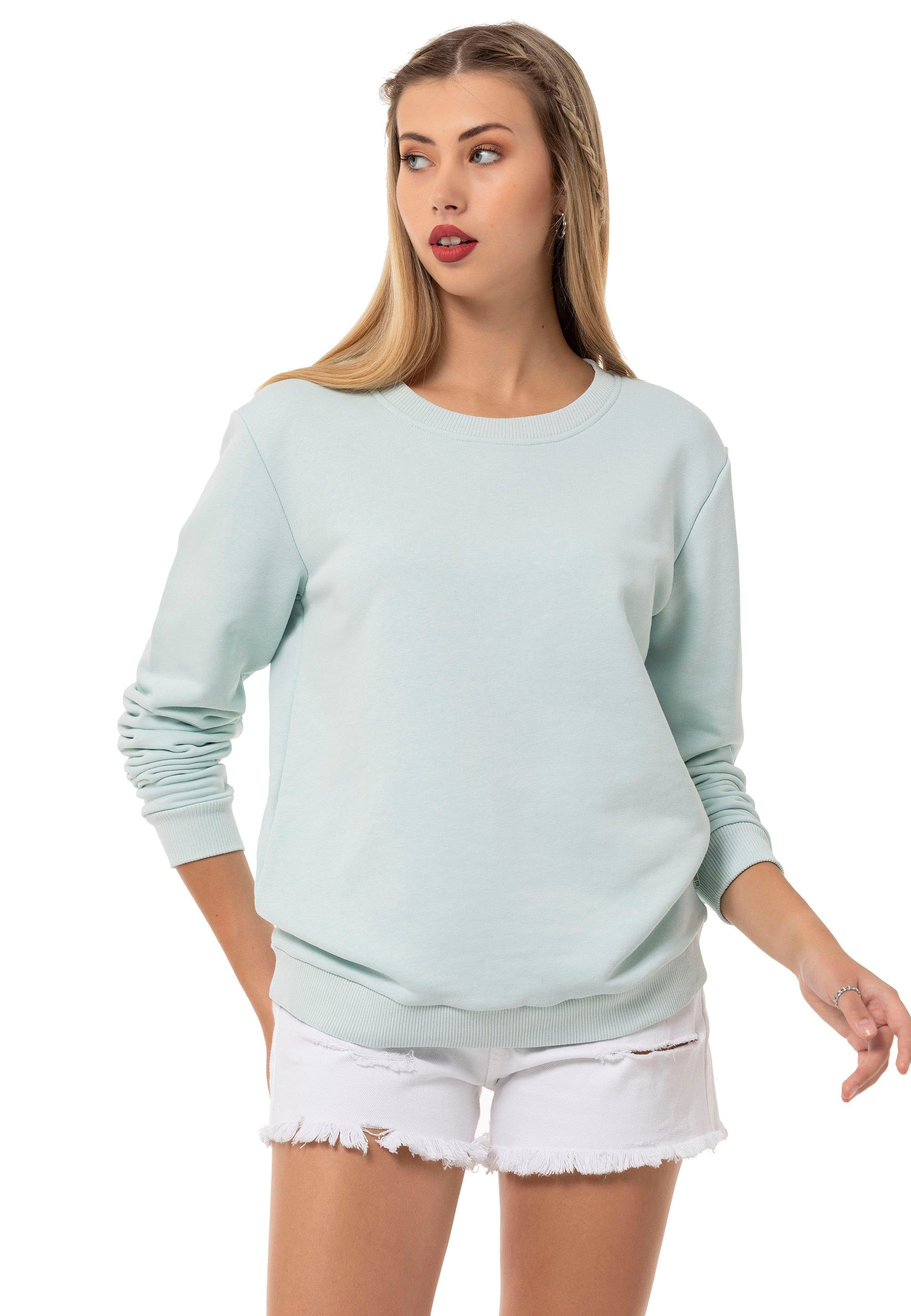 Mint RedBridge Qualität Premium Sweatshirt Rundhals Pullover