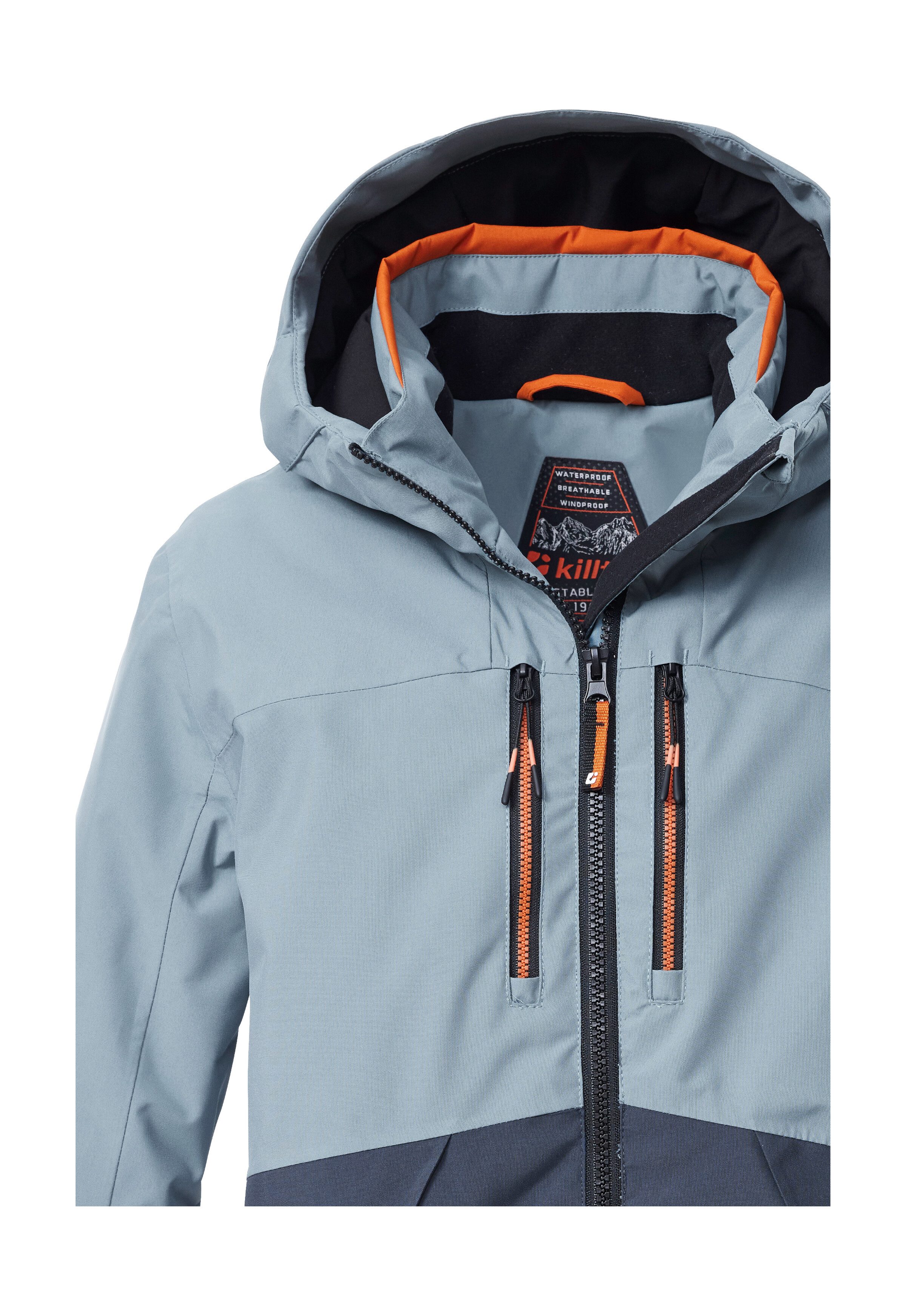 Killtec Skijacke KSW 201 BYS SKI JCKT Stylische, wasser- und winddichte Skijacke mit reflektierenden Details