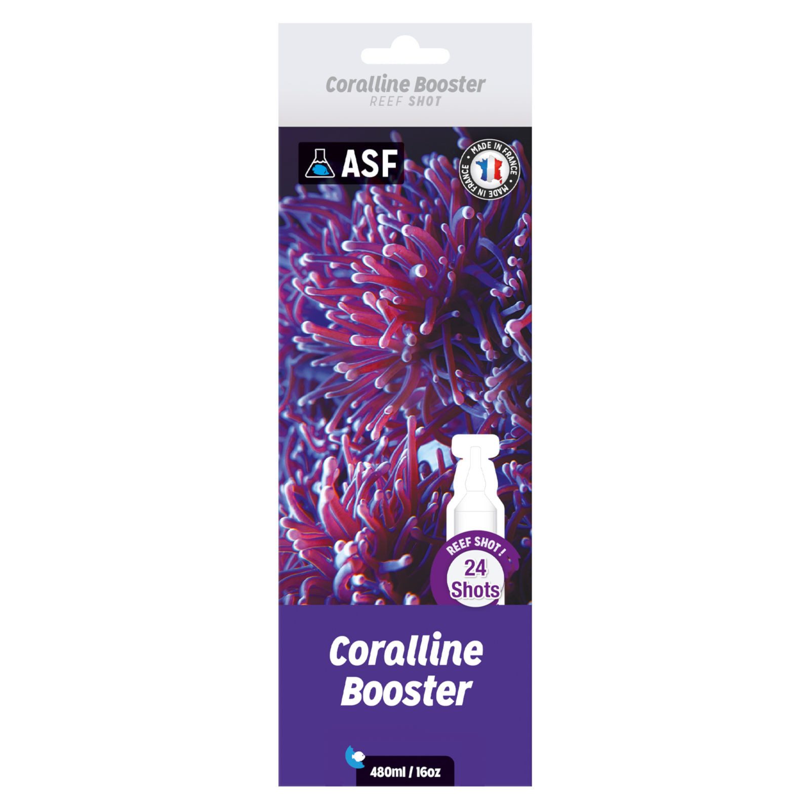 Aquarium Systems Aquariumpflege Coralline Booster shots, 24x 20 ml