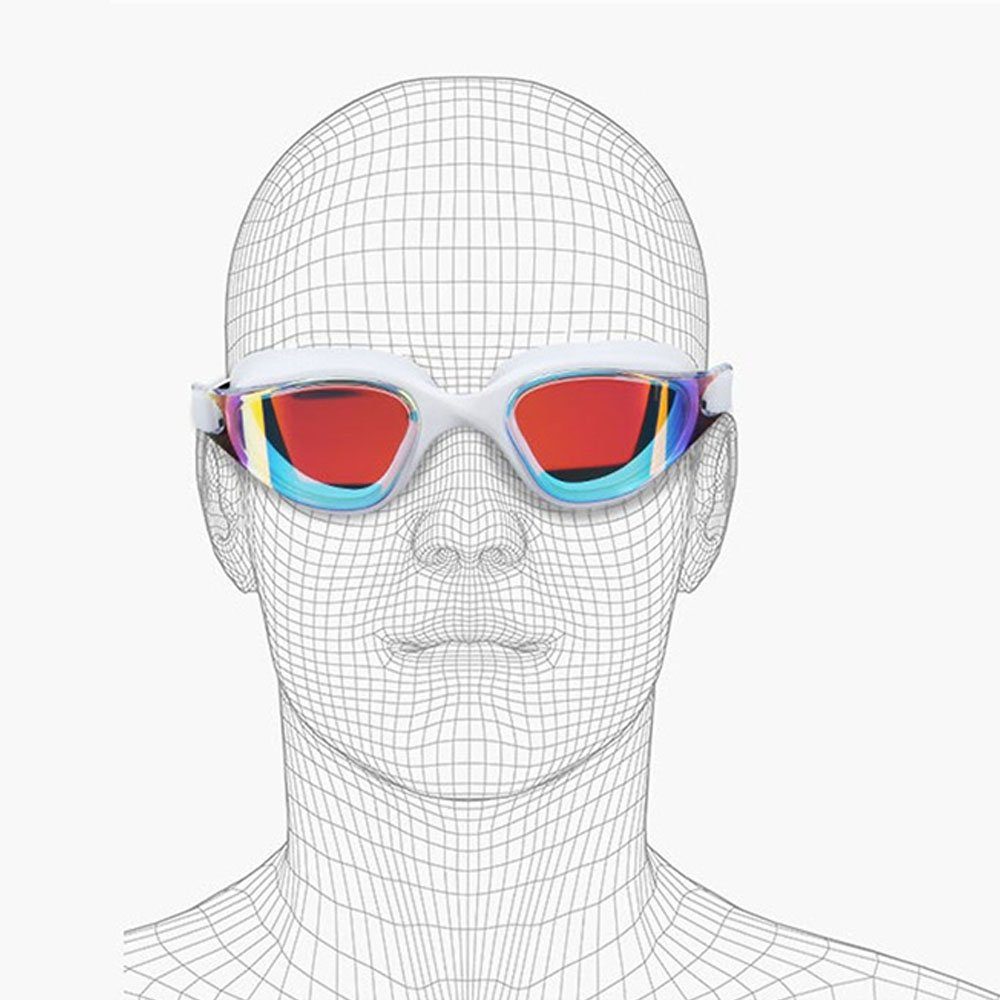 Schwimmbrille Anti-Fog, Schwimmbrille UV-Schutz Schutzhüllen, unisex, Dsen mit