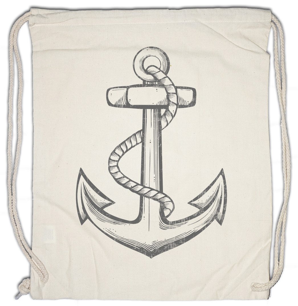 Turnbeutel Anchor I Turnbeutel Sailor Anker Tattoo Oldschool Jerry Art Nautical