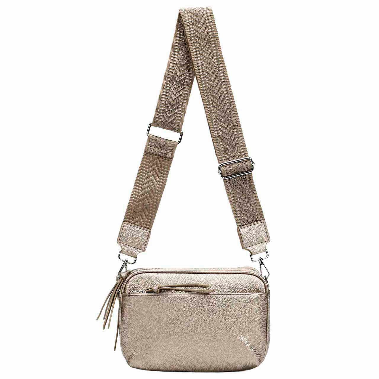 ITALYSHOP24 Schultertasche Damen Umhängetasche Brusttasche Cross günstig online kaufen