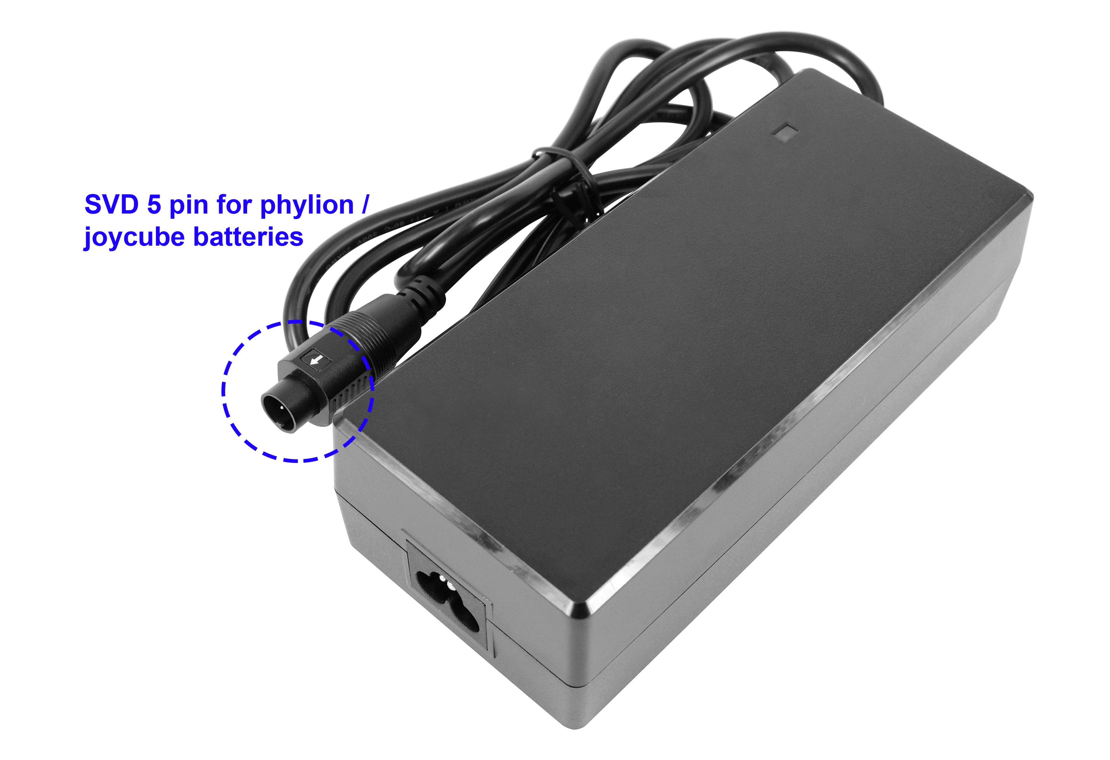 PowerSmart Batterie-Ladegerät (42V für Elektrofahrrad Devron BATTERY SF-06S DT-09)