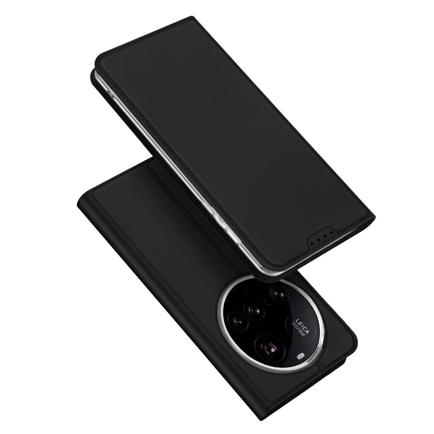 Wigento Handyhülle Für Xiaomi 15 Ultra DUX DUCIS Skin Pro Series Flip Kunstleder Hülle, Flip Hülle mit Kartenfach und integrierter Standfunktion