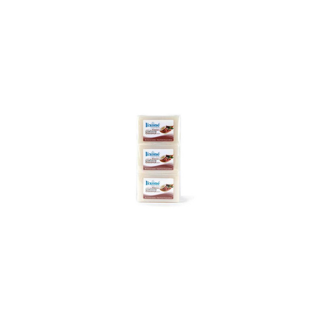 Lixone Gesichts-Reinigungsmilch Lixoné Coconut Soap Trockene Haut 3x125g