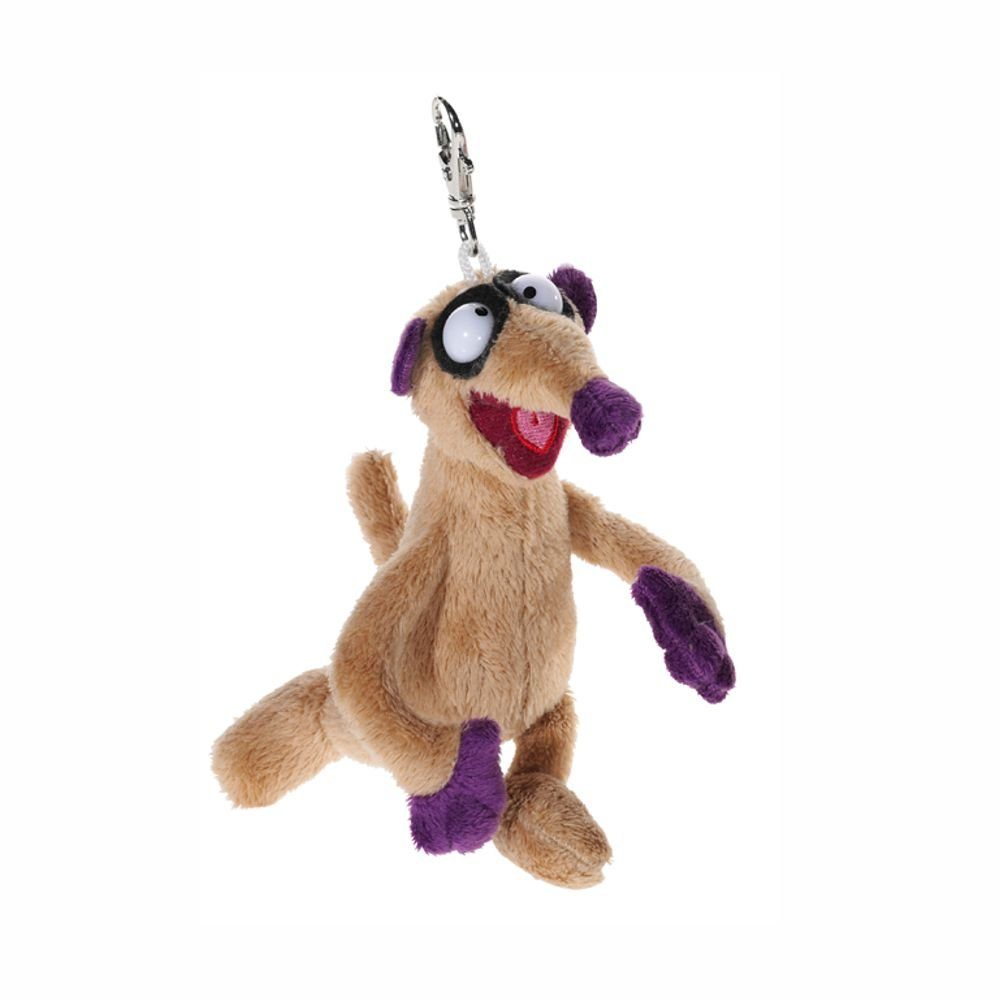 Sandmännchen Plüschfigur Jan Schlüssel-Anhänger Violett 15 cm Sandmann Jan & Henry