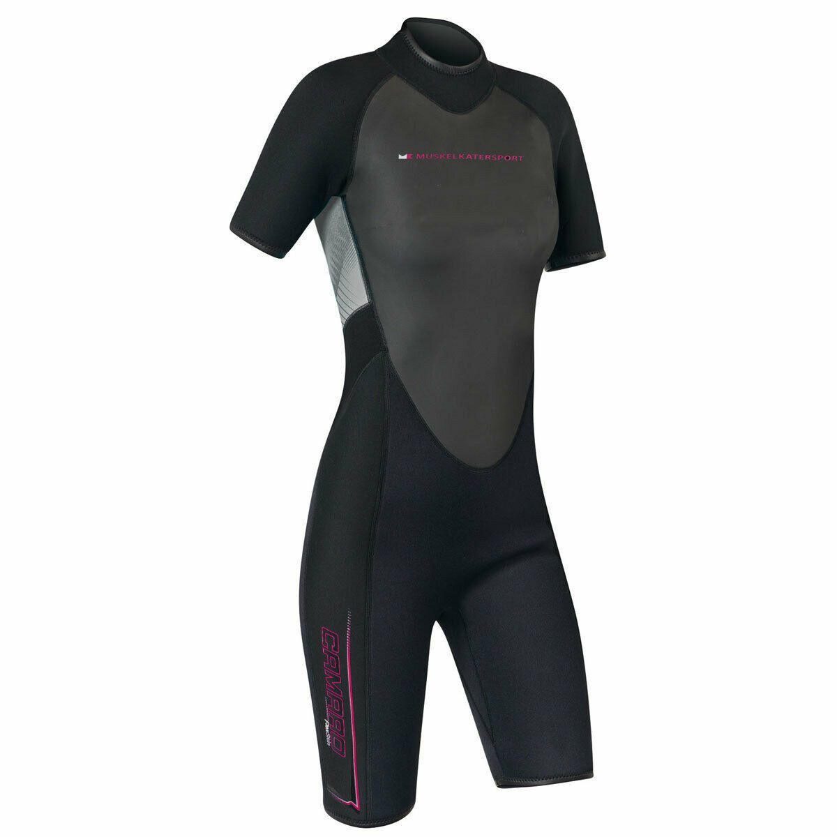 Neoprenanzug Camaro Damen Neopren Shorty black pink 6202322