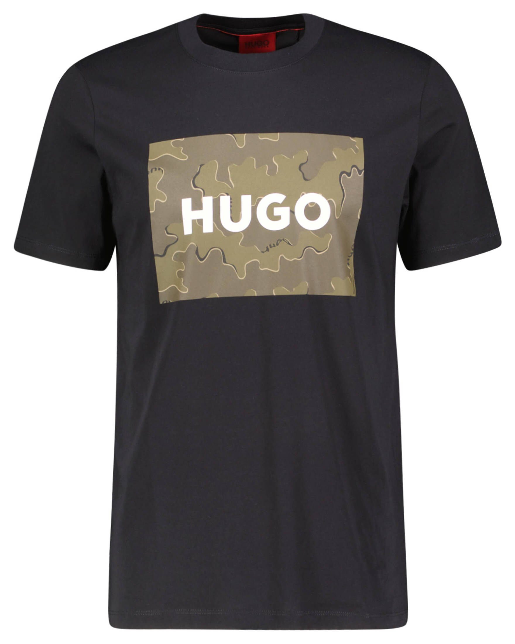 HUGO T-Shirt Herren T-Shirt DULIVE_U224 (1-tlg) schwarz (15)