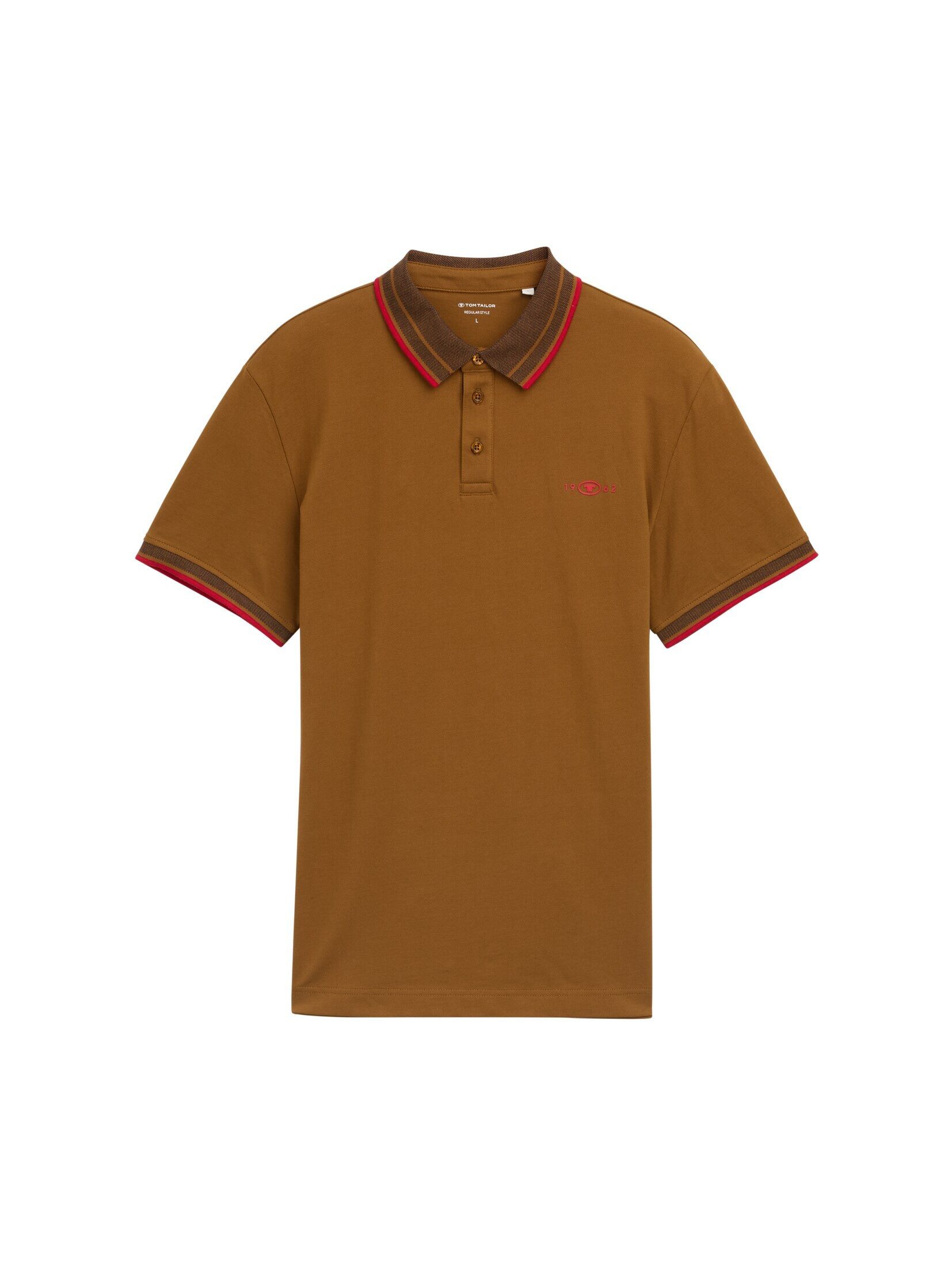 TOM TAILOR Poloshirt Poloshirts Piqué Poloshirt mit Stretch günstig online kaufen