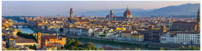 wandmotiv24 Fototapete Florenz, Italien, glatt, Wandtapete, Motivtapete, matt, Vliestapete, selbstklebend