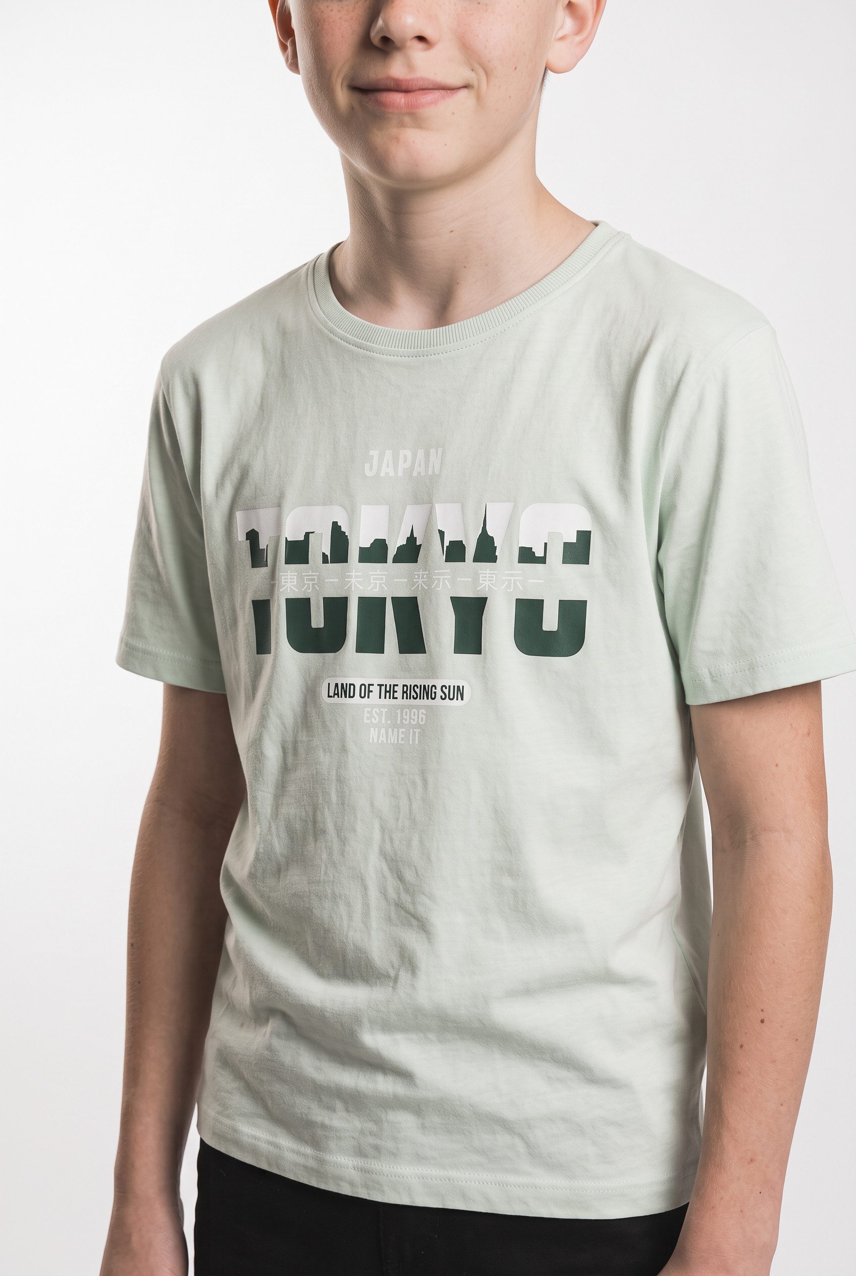 Name It T-Shirt NKMVILOGO 2P SS NREG TOP (Packung, 2-tlg) Baumwolle, regular fit – Bild 3 von 5