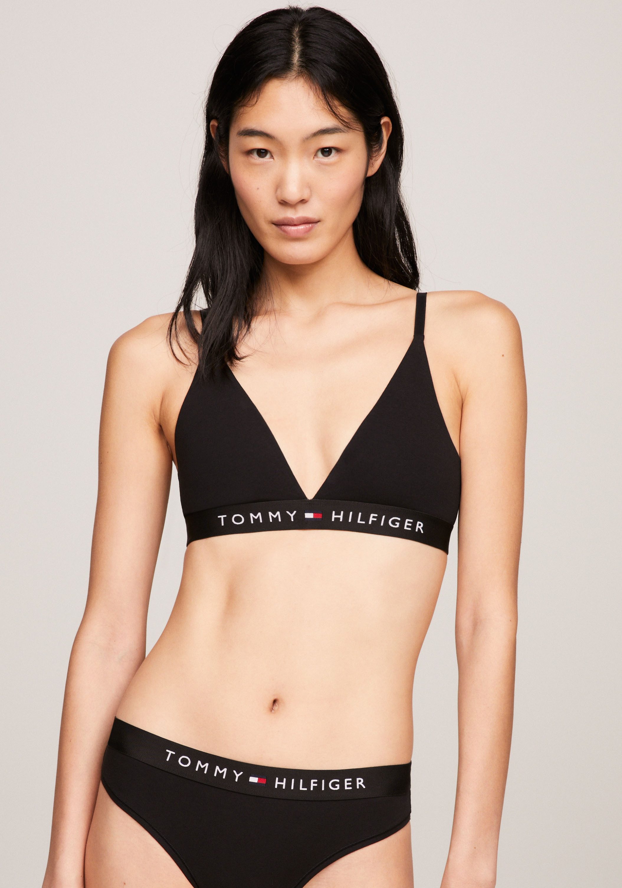 Tommy Hilfiger Underwear Bralette-BH UNLINED TRIANGLE mit Tommy Hilfiger Markenlabel