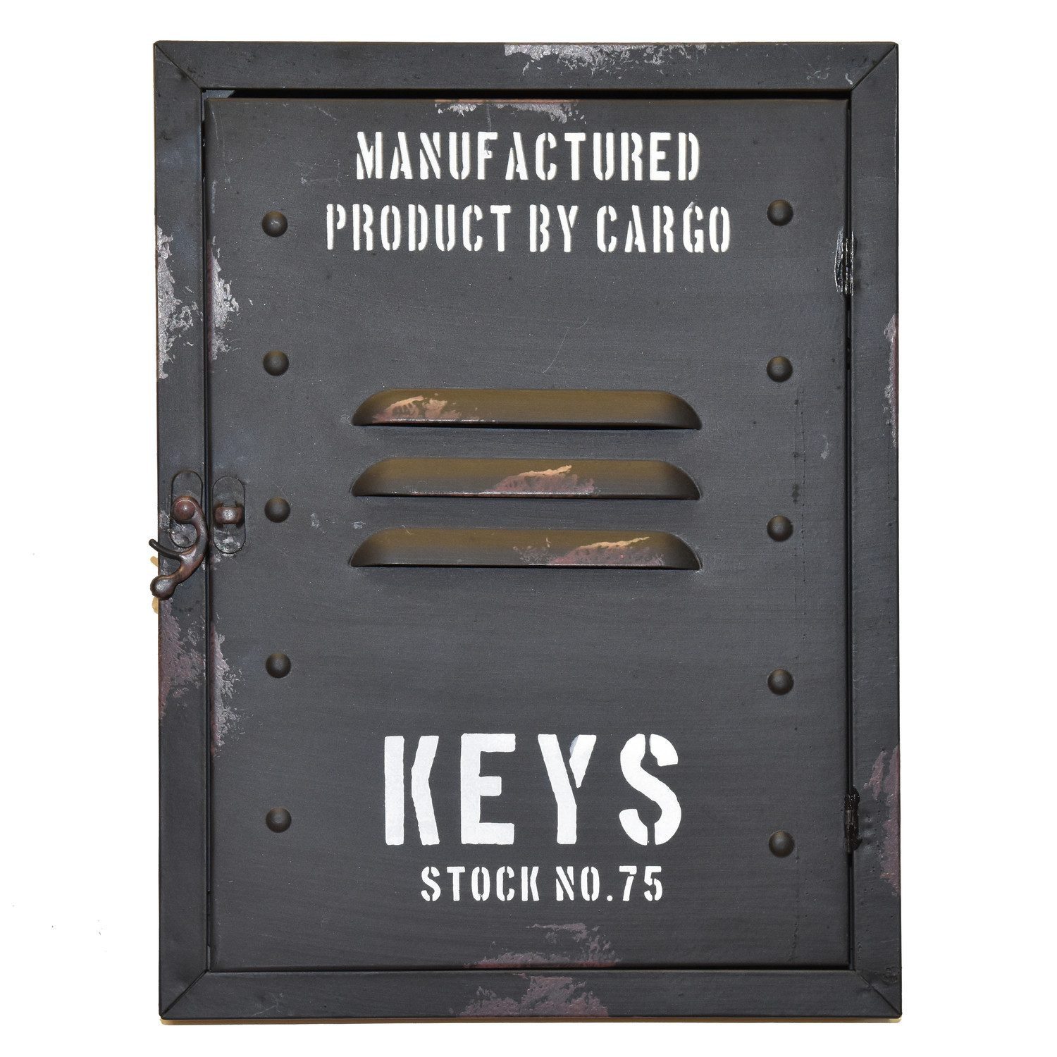 Out of the Blue Schlüsselkasten Schlüsselkasten Retro Spind Schlüsselkasten günstig online kaufen