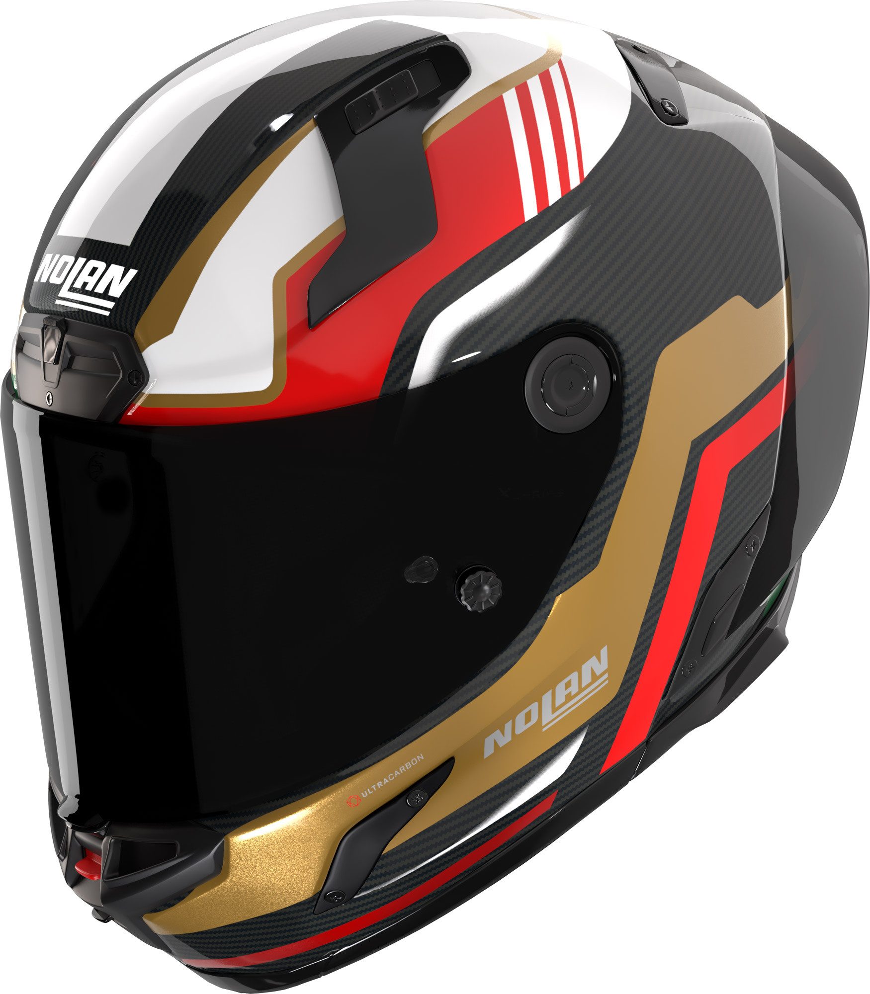 NOLAN Motorradhelm X-804 RS Ultra Carbon Piega Helm, Notfallsystem-Polsterung (EQRS),geeignet für Brillenträger,vorber