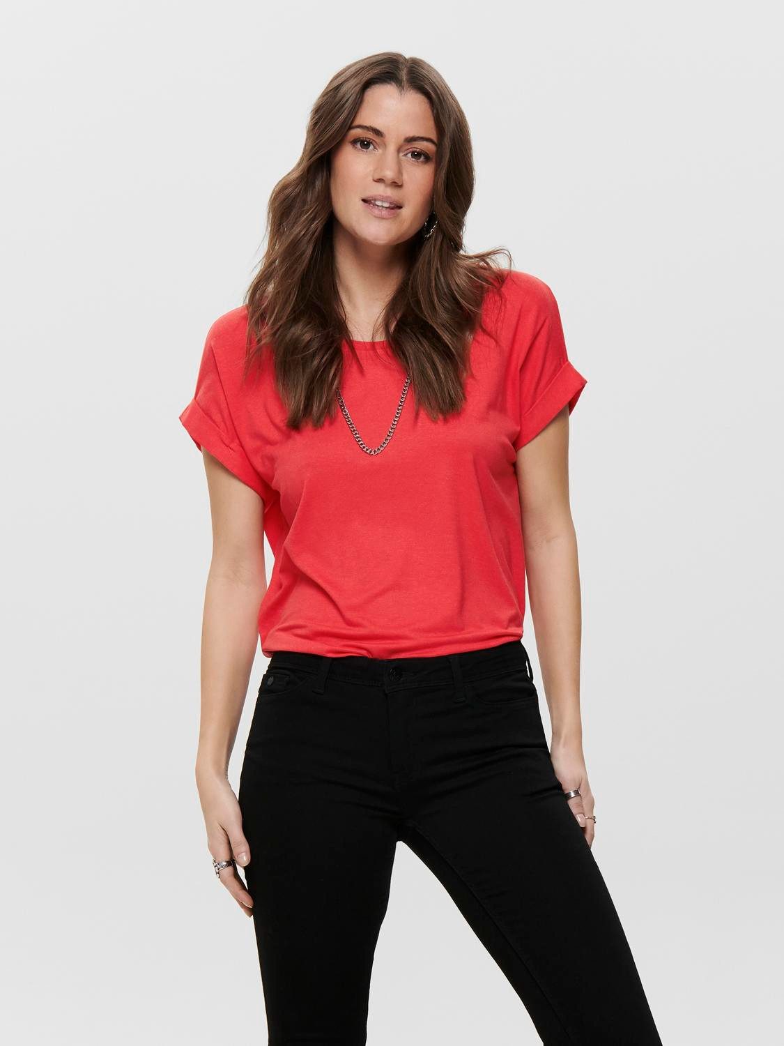 ONLY T-Shirt ONLMOSTER S/S O-NECK TOP günstig online kaufen