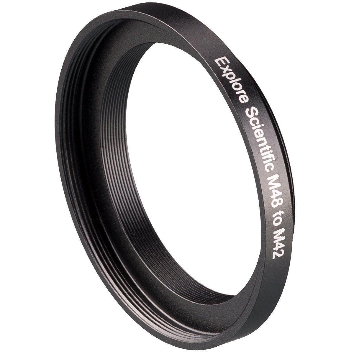 EXPLORE SCIENTIFIC T2 Reduzieradapter von M48x0.75 nach M42x0.75 Objektiv-Adapter